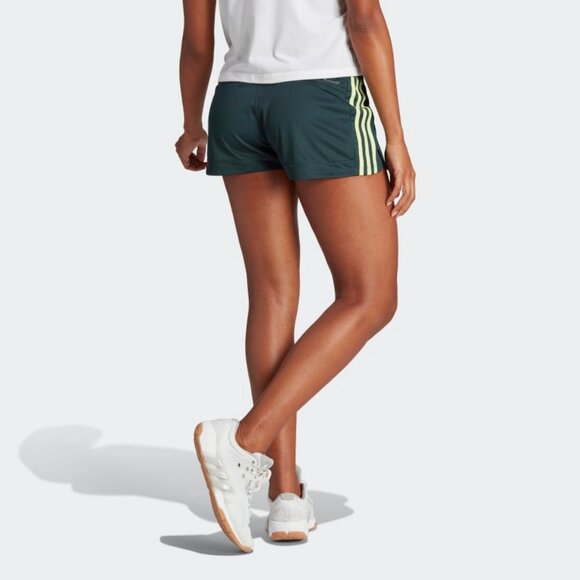 adidas  -  women's pacer 3-stripes knit shorts - Picture 4 of 4